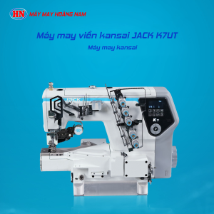 Máy may viền kansai điện tử JACK K7UT hàng dày
